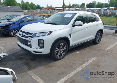 2020 Mitsubishi Outlander Sport 2.0 Be Awc z USA, uszkodzony, nr VIN JA4AR3AU3LU019114